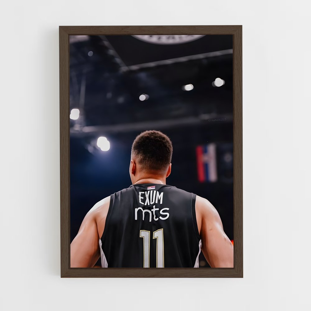 Poster Back to the Court – affiche Basketball (vue 5)
